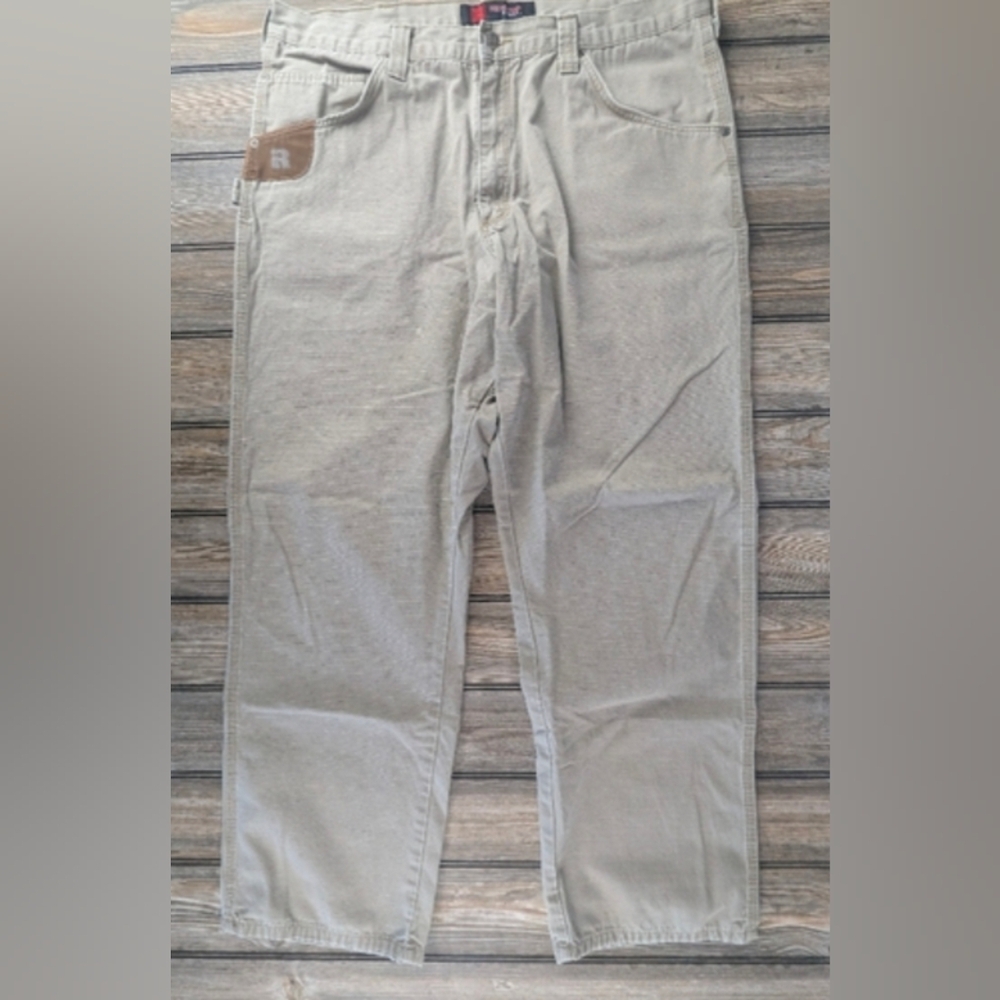 Riggs Ripstop Size 38x32 Work jeans In Tan